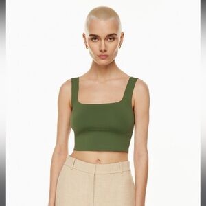 Babaton cropped tank top